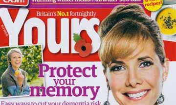 Yours Magazine appoints junior writer